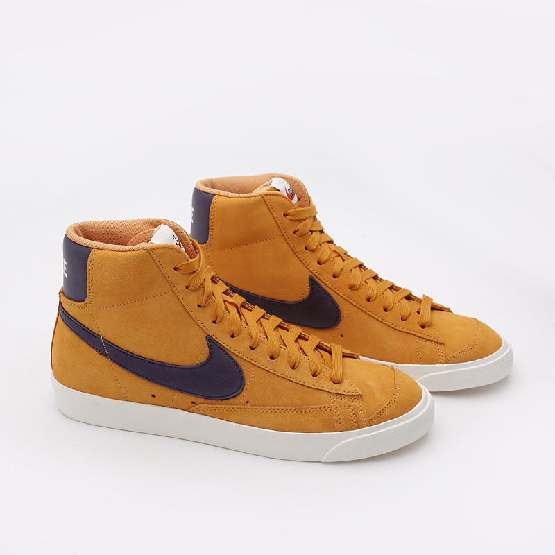 мужские оранжевые кроссовки Nike Blazer 77 CJ9693-800 - цена, описание, фото 1